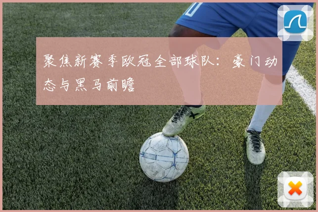 聚焦新赛季欧冠全部球队：豪门动态与黑马前瞻